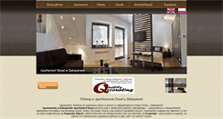 Desktop Screenshot of apartament-nosal.pl